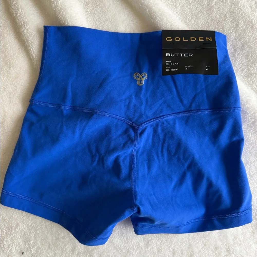 Aritzia Golden Butter Biker Shorts - Picture 2 of 3